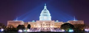 US Capital Building Night