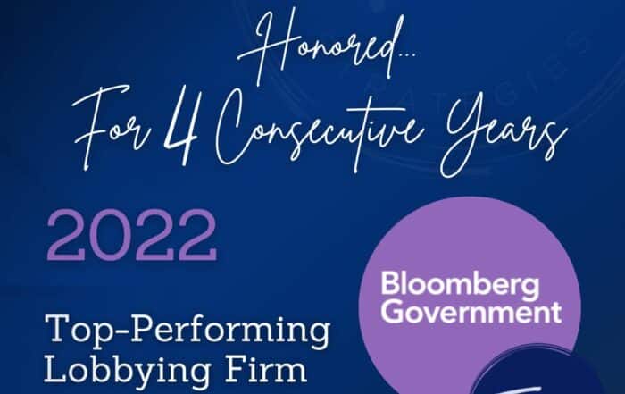 Bloomberg Government Ferox Strategies 4 years