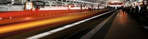DC subway train