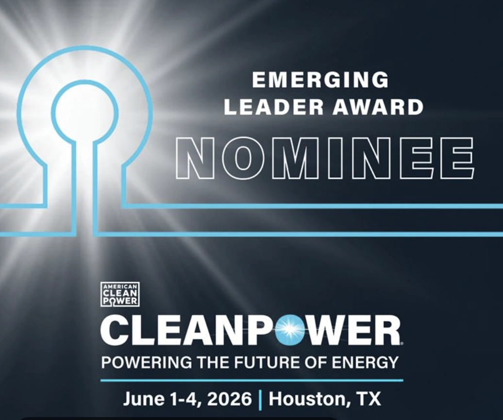 ACP CLEANPOWER Emerging Leader Award Nominee graphic, June 1-4, 2026, Houston, TX
